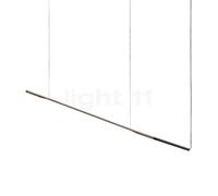 Oluce Ilo Suspension LED horizontal bronze/noir Ce luminaire comporte des modules à LED prémontés de classes énergétiques A A