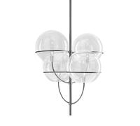 OLUCE lampe à suspension LYNDON (Chrome - verre et métal)