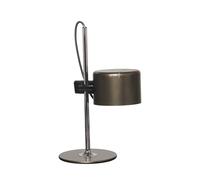 OLUCE lampe de table MINI Coupé (Bronze anodique - Aluminium et métal chromé)