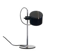 OLUCE lampe de table MINI Coupé (Noir brillant - Aluminium et métal chromé)