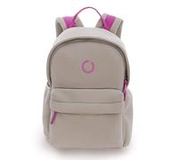 OLUFSENKids - Sac à dos enfant HÖFN en néoprène - Résistant à l'eau - Poche intérieure et arrière antivol et compartiment pour tablette - Pour enfants et adolescents - 21x11x31cm - Couleur Gris clair