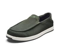 OLUKAI Kakaha Mesh Chaussures à enfiler en maille pour homme, légères et polyvalentes pour tous les jours, à porter toute la journée et ajustement confortable, Nori/Nori, 42.5 EU