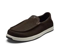 OLUKAI Kakaha Mesh Chaussures à enfiler en maille pour homme, légères et polyvalentes pour tous les jours, à porter toute la journée et ajustement confortable, Dk Java/Dk Java, 42 EU