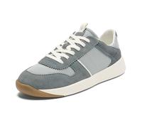 OLUKAI Kaulele Baskets en maille pour femme, design classique à lacets et inspiration rétro, confort et soutien tout au long de la journée, Rock/Ash, 39.5 EU