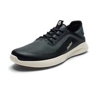 OLUKAI Kialoa Baskets à enfiler imperméables pour homme - Chaussures de marche respirantes avec adhérence humide - Chaussures décontractées légères et confortables pour tous les jours, Ombre foncée