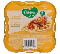 Olvarit Assiette 12m+ Spaghetti à la Bolognaise Aliment 230 g