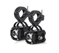 OLVESXC Feux de Travail Lampe Phare Auxiliaire LED Pour Moto, Feu Travail, Feux Route Croisement, Projecteur Pour Ultra-lumineux, Antibrouillard Étanche(2 pièces)