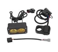 OLVESXC Feux de Travail Lampe Phare Avant Carré Pour Moto Tout-terrain Pour Sur-Ron Talaria, Interrupteur, LED Jaune Spot/flood 3 Pouces, Kit Combiné