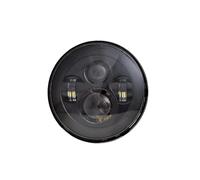OLVESXC Feux de Travail Lampe Phare Moteur LED 7" Pour Pièces Pour Moto(1pcs Black 45W)