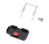 OLVESXC Phone Mount Support Navigation GPS pour Moto R1300GS Adventure GS1300 R1300GS 2023-2025 Extension Barre Transversale Support Téléphone Adaptateur(Silver Set)