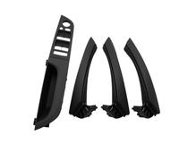 OLVESXC Poignées porte intérieures voiture Poignée De Porte Intérieure En Plastique Avec Garniture De Protection Complète Pour BMW Série 3 E90 E91 316 318 320 325 328i(Black 37.5 High-end)