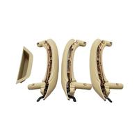 OLVESXC Poignées porte intérieures voiture Pour BMW Pour X3 Pour X4 F25 F26 2010-2016 Couvercle De Poignée De Porte Intérieure D'accoudoir(LHD 7PCS Beige)