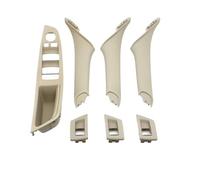 OLVESXC Poignées porte intérieures voiture Pour BMW Série 5 F10 F11 F18 520i 523i 525i 528i 535i Accoudoir Porte Intérieur Panneau Commutateur De Fenêtre Tirette(LHD Oyster 7PCS)