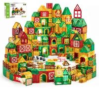 Olvy Blocs Magnetiques Enfant Tuiles Construction 3D