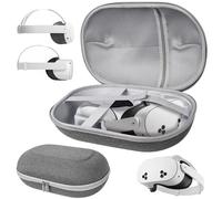 Olycism Étui de Transport Compatible avec Meta Quest 3S, Sac de Voyage Eva pour Oculus Quest 3S, étui de Protection étanche et Antichoc pour Quest 3S, Sac à Main pour Voyage et Rangement à Domicile