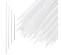 OLYCRAFT 120Pcs PP Corset désossage 15/20/25/30cm PP désossage en plastique Transparent bande de Corset clairs pour Costume de couture robes de mariée faites à la main - 4.5mm de large