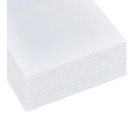 OLYCRAFT 20 Sheets 30x20.2cm Canvas Paper Sheets Bulk 100% Cotton Painting Canvase Panels 0.3mm Printable Cotton Canvas Fabric Sheet for Inkjet Printer for Beginning Artists Painting Hobby Painters
