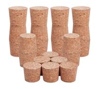 OLYCRAFT 24pcs Bouchons de liège pour Bouteilles en Verre 38~44mm Bouchons Bouteille Bouchons de liège en Bois Bocal Bouteille couvercles Mise en Conserve Cuisine Mariage faveur Mise Conserve