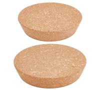 OLYCRAFT 2pcs 2 Tailles Grands Bouchons liège Bouchons 12-13cm Bouchons de Bouchon Coniques Bocal Mise Conserve Coniques en Bois Conique en Bois Cuisine Mariage faveur de la Mise en Conserve