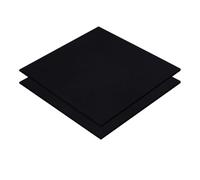 OLYCRAFT 2pcs 30x30cm de Couverture de Soudage Ignifuge en Feutre Carbone Noir Tissu Ignifuge Ignifuges Tapis Protection Thermique pour Brasage Tissu Feutre Carbone Résistant Feu Brasage