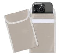 OLYCRAFT 2Pcs Manchon Anti-Radiation pour Téléphone Portable de 17.8x11.9cm Sacs de Blocage des Signaux Anti EMP Manchon 3mm D'Épaisseur Étui de Protection pour Téléphone Portable Sécurité