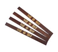 OLYCRAFT 4 Set de pousses de tuiles en Bois Mahjong 42cm Kit d'accessoires Mahjong Racks Accessoires pousses d'accessoires Outil avec caractères Est Sud Ouest Nord pour passionnés de Mahjong