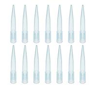 OLYCRAFT 400pcs Embouts de Pipette Embout de Pipette en Plastique, Pipette Pipette Tips Clear Blue 1000ul / 1ml pour les Fournitures de Laboratoire Expérience Microchimique (Polypropylène)