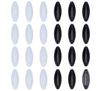OLYCRAFT 48 Pack épingles de sécurité en Hijab épingles d’écharpe musulmane écharpe blanche noire de sécurité pour femmes musulmanes foulards en Hijab Bandana chandails vêtements
