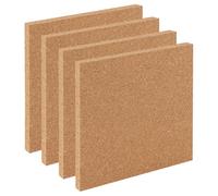 OLYCRAFT 4Pcs tableaux d’affichage carrés 15x15cm panneau Non auto-adhésif 1cm d’épaisseur feuille Message carré d’affichage décoratifs décoration fête et bricolage fournitures d’artisanat