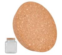 OLYCRAFT Grands Bouchons de Bouteille en Liège 15.5~17.5cm Bouchons en Bois Bouchon de Bouteille de Vin Bouchon de Bocal en Bois Grands pour la Cuisine Cadeaux de Mariage 3cm D'Épaisseur