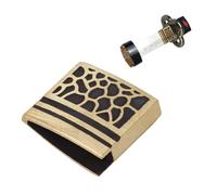 OLYCRAFT Pince Habaki en Laiton Virole Dorée pour Épée de Samouraï Habaki Protège Main pour Arts Martiaux Accessoires pour Épées Japonaises Protège Lame pour Katana Japonais Wakizashi Tanto