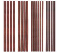 OLYCRFAT 20Pcs tiges de Cheville en Noyer de 4cm de Long Bâtons de Bois de 9.8mm de Diamètre Bâtons Ronds Non Blocs de Sculpture en Bois pour la Construction de Modèles de Macramé Bricolage