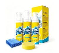 OLYGEE 4-in-1 Multi-Enzyme Foam Cleaner 5oz, All-Purpose Deep Cleaning Spray for Kitchen Grease, Bathroom Tiles, Car Interior & Sofa Upholstery (3pcs)
