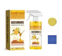 OLYGEE Beeswax Wood Polish Spray, Beeswax Essential Oil Wax for Furniture, Multi-Purpose Wood Cleaner & Conditioner, Restores Shine Removes Scratches for Tables Chairs Cabinets (3pcs)