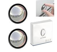 OLYGEE Car Camera Lens Protector, Backup Camera Rain Shield with Clear High-Transparency Design, Anti-Rain and Anti-Glare Protective Sticker for Reversing Camera, Simple Adhesive Installation (2pcs)