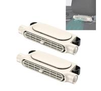 OLYGEE Car Fan for Backseat for Kids, 3-Speed Portable Carseat Fan for Baby - Mini Quiet Headrest Cooling Fans with USB for Passenger & Driver, Strong Airflow for Car, SUV, Van, Truck (Write*2)