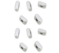 OLYGEE Chunky Bubble Large Hole Letter Beads, Acrylic A-Z 6-mm for Charms (10PCS-I)
