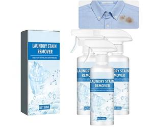 OLYGEE Clothing Emulsifier Stain Remover Spray, Powerful Laundry Spot Cleaner with Anti-Static Guard, Non-Ionic Active Enzyme Formula for Clothes, Sweat & Grass Dirt Removal (3pcs)