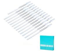 OLYGEE Dual-head Sticky Ear Cleaning Stick, Gentle Earwax Removal Adhesive Swabs for Adults, Disposable Ears Cleaner Pick with Safe Spiral Head, Portable Travel Ear Care Kit for Itchy Ears (24pcs)