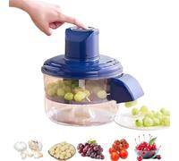 OLYGEE Electric Grape Peeling Machine, Automatic Small Fruit Garlic Peeler Machine, Cherry Tomato, Small Fruits - Rechargeable Commercial Smart Peeler Machine for Home and Kitchen Use