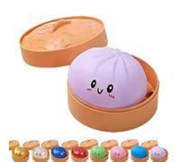 OLYGEE Glitter Dumpling Squishy Mystery Box, Crazy Fun Dumpling Squishy Stress Ball, Anxiety Relief Fidget (1pcs-h)