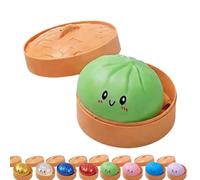 OLYGEE Glitter Dumpling Squishy Mystery Box, Crazy Fun Dumpling Squishy Stress Ball, Anxiety Relief Fidget (1pcs-e)