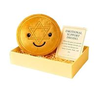OLYGEE Hanukkah Emotional Support Plush-Hanukkah Stuffed Animal Dreidel and Gelt Stuffed Animals with Emotional Support Cards and Joy - in Every Hug for Celebration Comforting Favors (B)