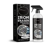 OLYGEE Iron Eraser Rust Remover Spray, Fast Acting Iron Powder & Brake Dust Remover for Car Wheels & Paint - Pro Metal Surface Cleaning (1pcs)