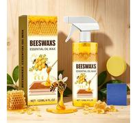 OLYGEE Natural Micro-Molecularized Beeswax Spray, Beeswax Wood Polish and Cleaner Spray, Natural Formula for Living Rooms, Kitchens, Wood Floors (1pcs)