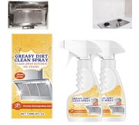 OLYGEE Rotateepic Foam Cleaner, Multifunctional Powerful Kitchen Foam Cleaner, 2025 Upgrade Kitchen Degreaser Heavy-Duty Grease, Fast-Acting No-Rinse Formula for Oven, Stove & More (2pcs)