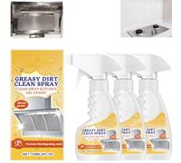OLYGEE Rotateepic Foam Cleaner, Multifunctional Powerful Kitchen Foam Cleaner, 2025 Upgrade Kitchen Degreaser Heavy-Duty Grease, Fast-Acting No-Rinse Formula for Oven, Stove & More (3pcs)
