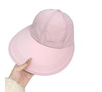 OLYGEE Sun Baseball Hat for Women Men, Wide Brim Outdoor Cap with Quick-Dry Breathable Mesh, Adjustable Lightweight Visor Hat for Hiking Beach Travel (#E)