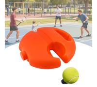 OLYGEE Tennis Buddy, Portable Tennis Trainer Rebound Ball for Solo Practice - Perfect for Beginners & All Ages (Orange)