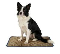 OLYGEE Thermal Reflection Pad for Dogs, Self Warming Dog Bed for Winter - Ultra Soft, Anti-Slip & Machine Washable for All Dogs & Cats (Coffee,XL: 115 * 72cm)